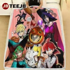 Funny One-Punch Man Anime Christmas 1 Blanket