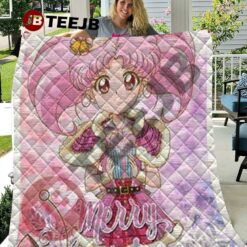 Funny Sailor Moon Christmas 02 Quilt