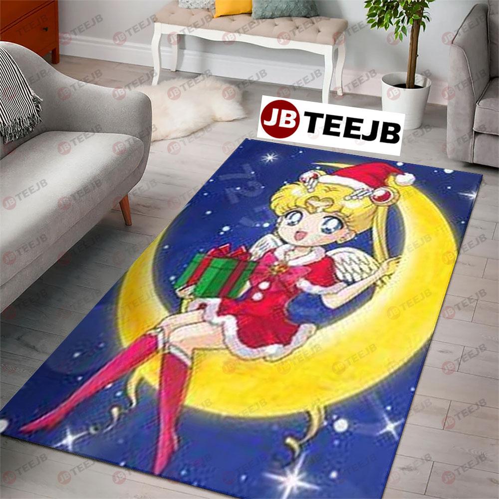 Funny Sailor Moon Christmas 04 Rug