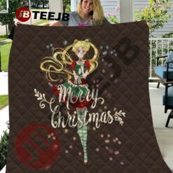 Funny Sailor Moon Christmas 06 Quilt