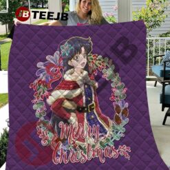 Funny Sailor Moon Christmas 08 Quilt