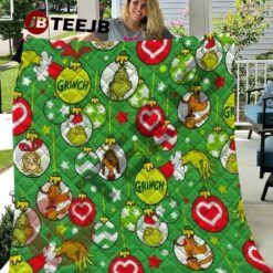 Grinch And Love Quilt