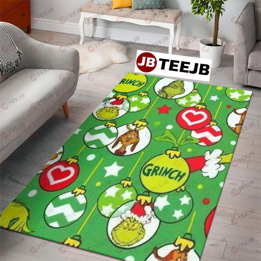 Grinch And Love Rug