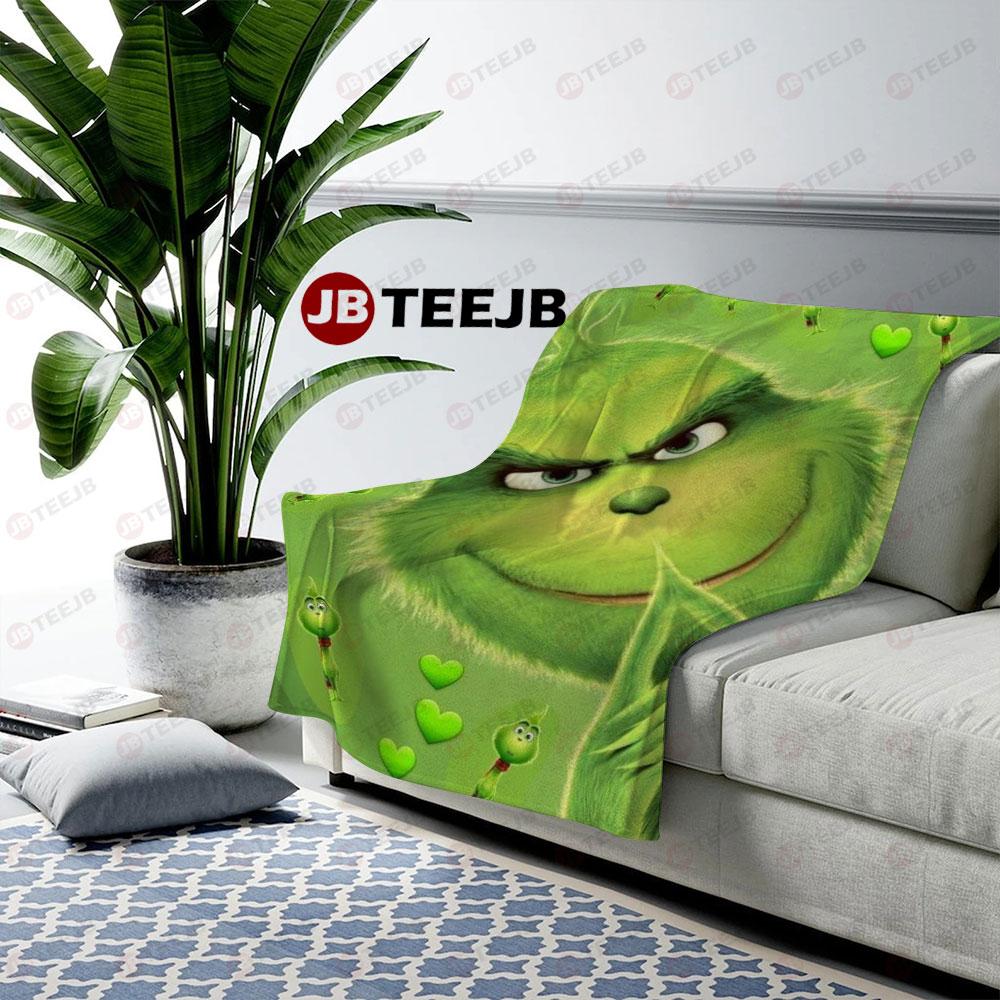 Hehehe Grinch US Cozy Blanket