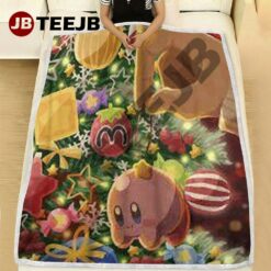 Kirby Christmas 30 Blanket