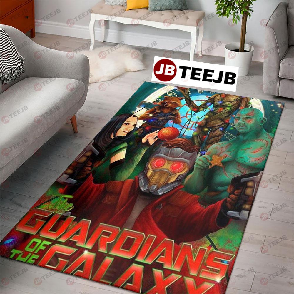 Movie The Guardians Of The Galaxy Holiday Special Rug