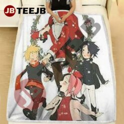 Naruto Manga Christmas 24 Blanket