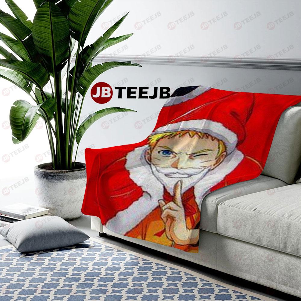 Naruto Manga Christmas 27 US Cozy Blanket