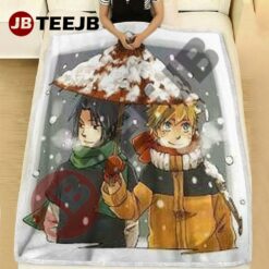 Naruto Manga Christmas 30 Blanket