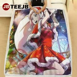 Naruto Manga Sexy Big Boob Hentai Christmas 29 Blanket