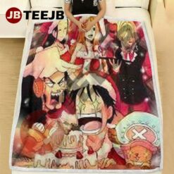 One Piece Manga Christmas 12 Blanket