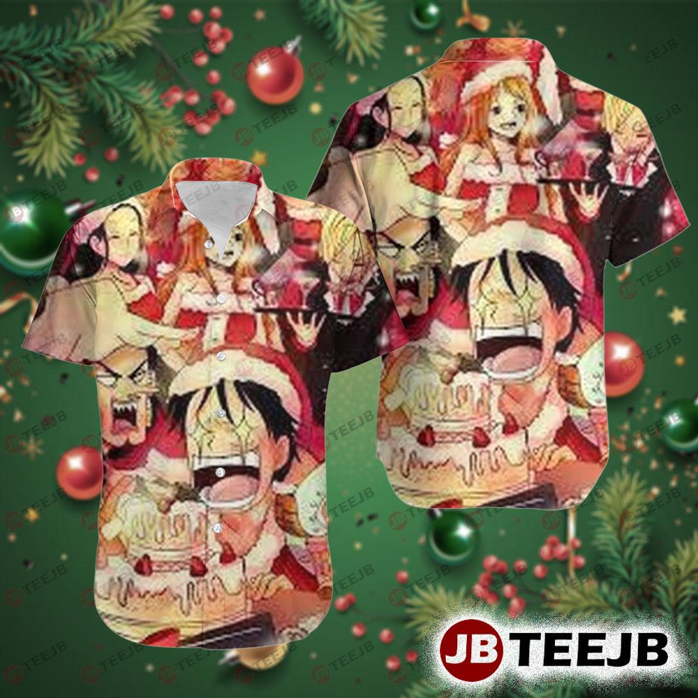 One Piece Manga Christmas 12 Hawaii Shirt