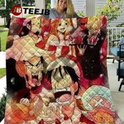 One Piece Manga Christmas 12 Quilt