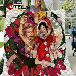 One Piece Manga Christmas 40 Quilt