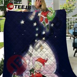 One-Punch Man Anime Christmas 01 Quilt