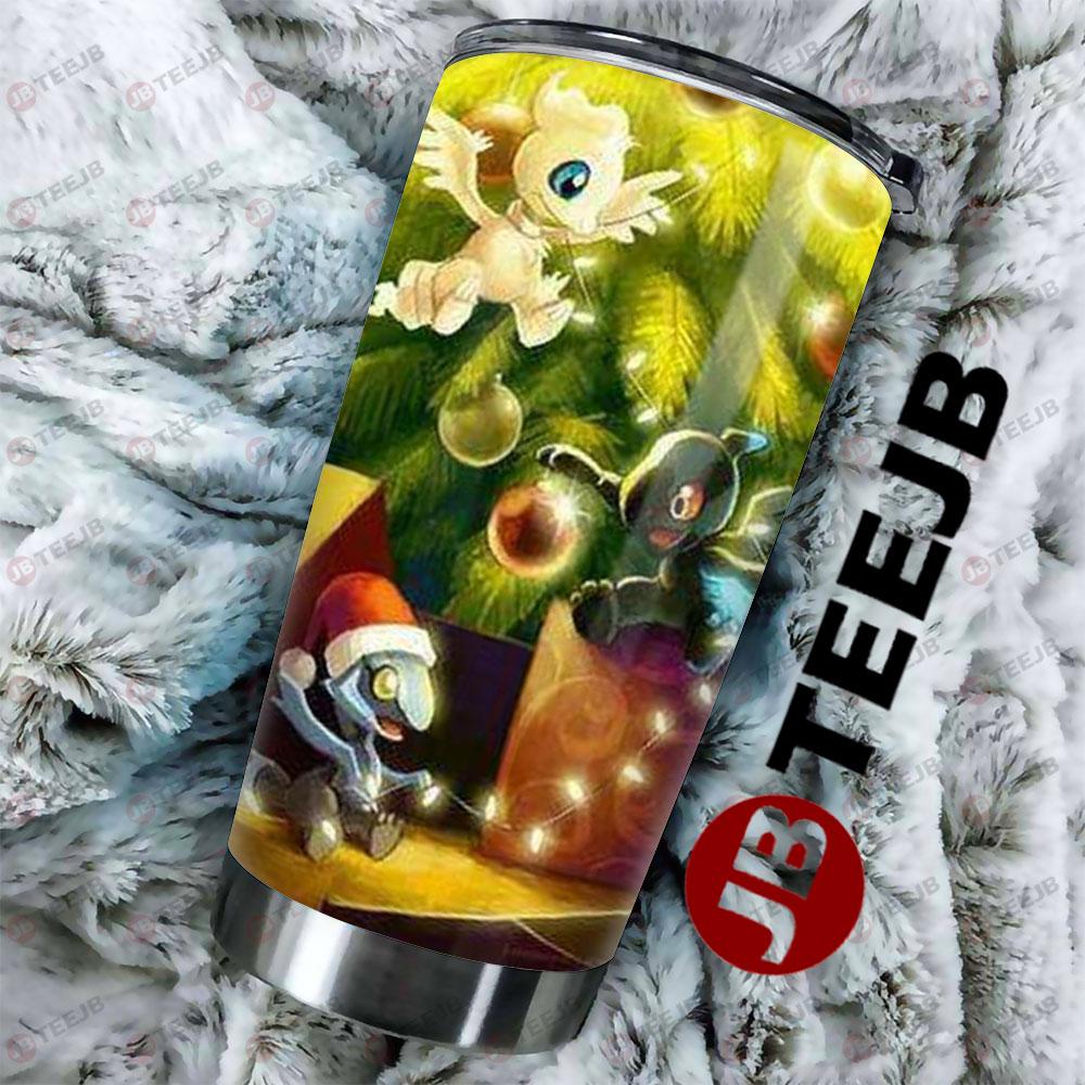 Pokémon Christmas 21 Tumbler