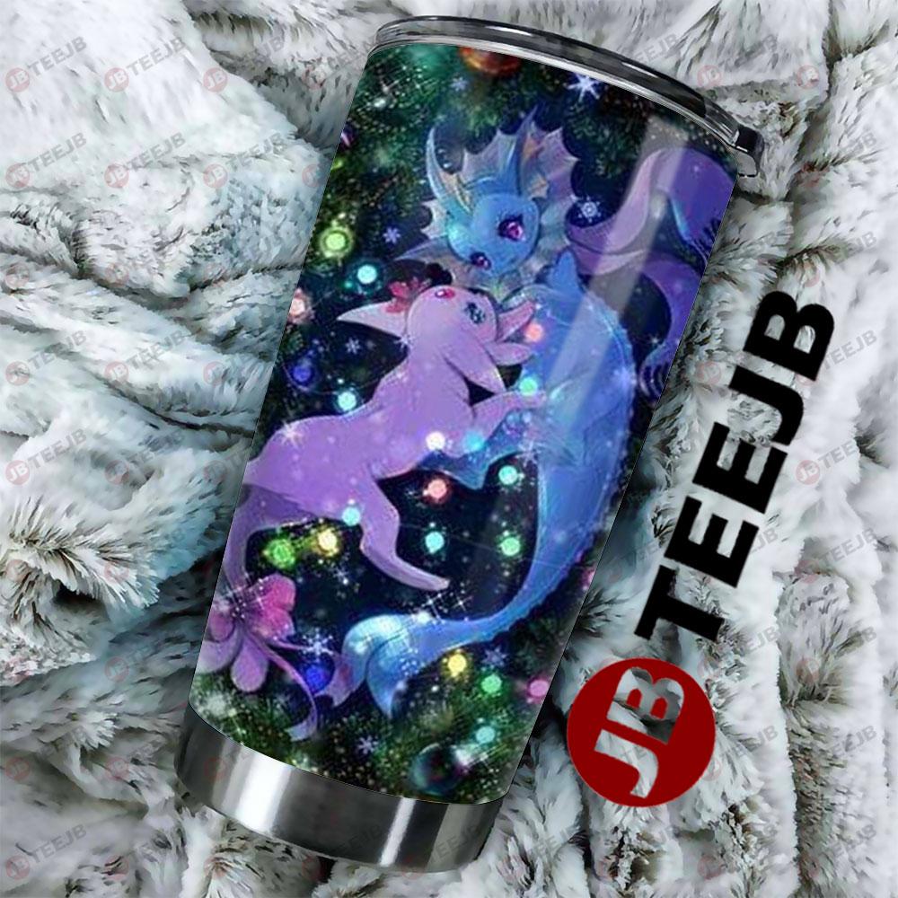 Pokémon Christmas 35 Tumbler