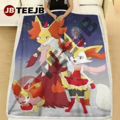 Pokémon Christmas 63 Blanket