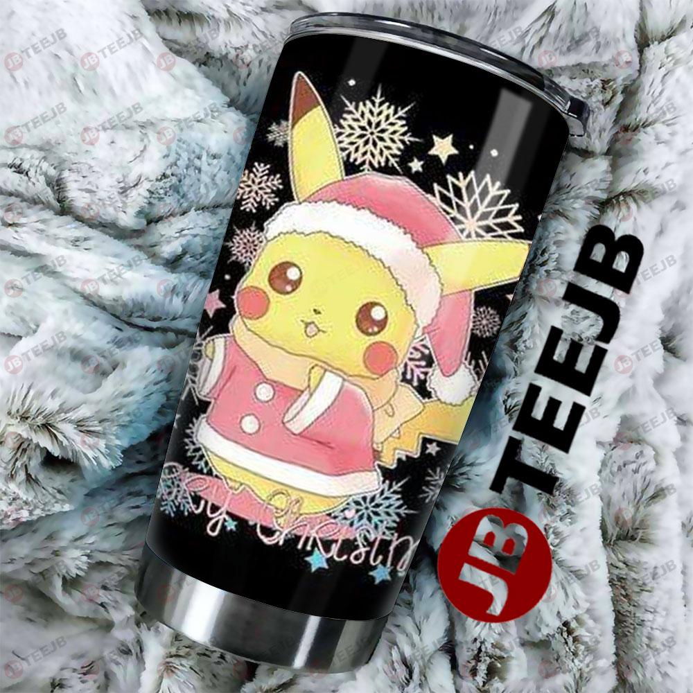 Pokémon Christmas 67 Tumbler