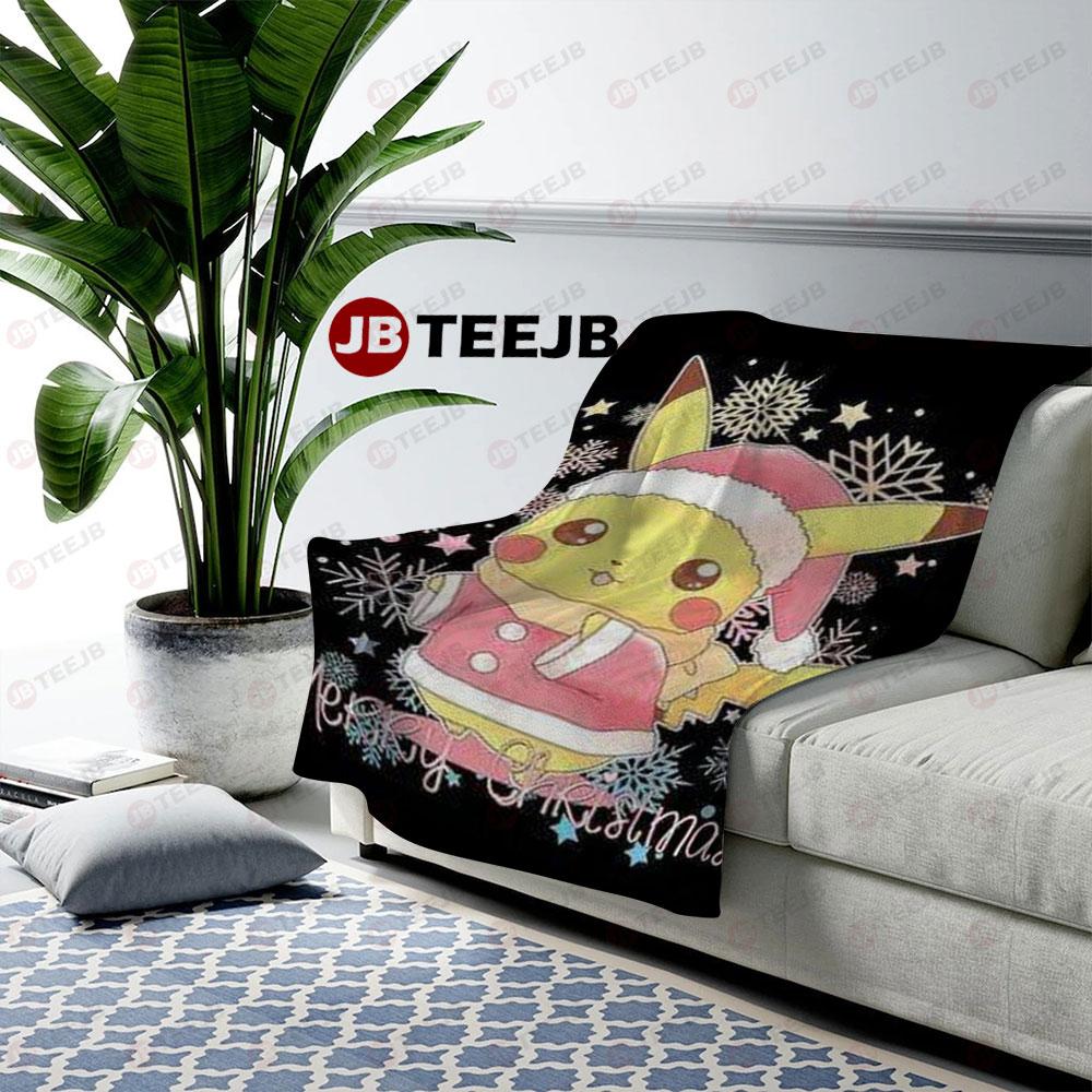 Pokémon Christmas 67 US Cozy Blanket