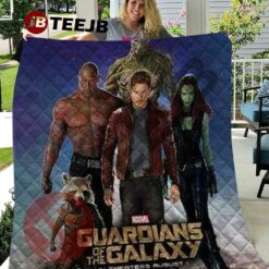 Retro Combat The Guardians Of The Galaxy Holiday Special Quilt