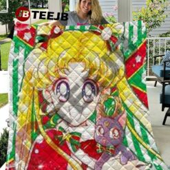 Sailor Moon Christmas 10 Quilt