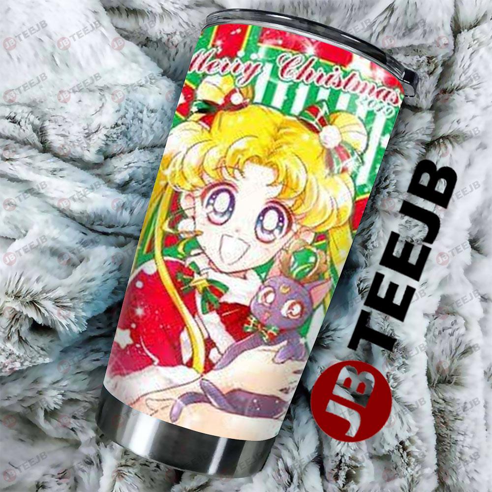 Sailor Moon Christmas 10 Tumbler