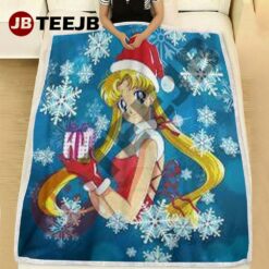 Sailor Moon Christmas 13 Blanket