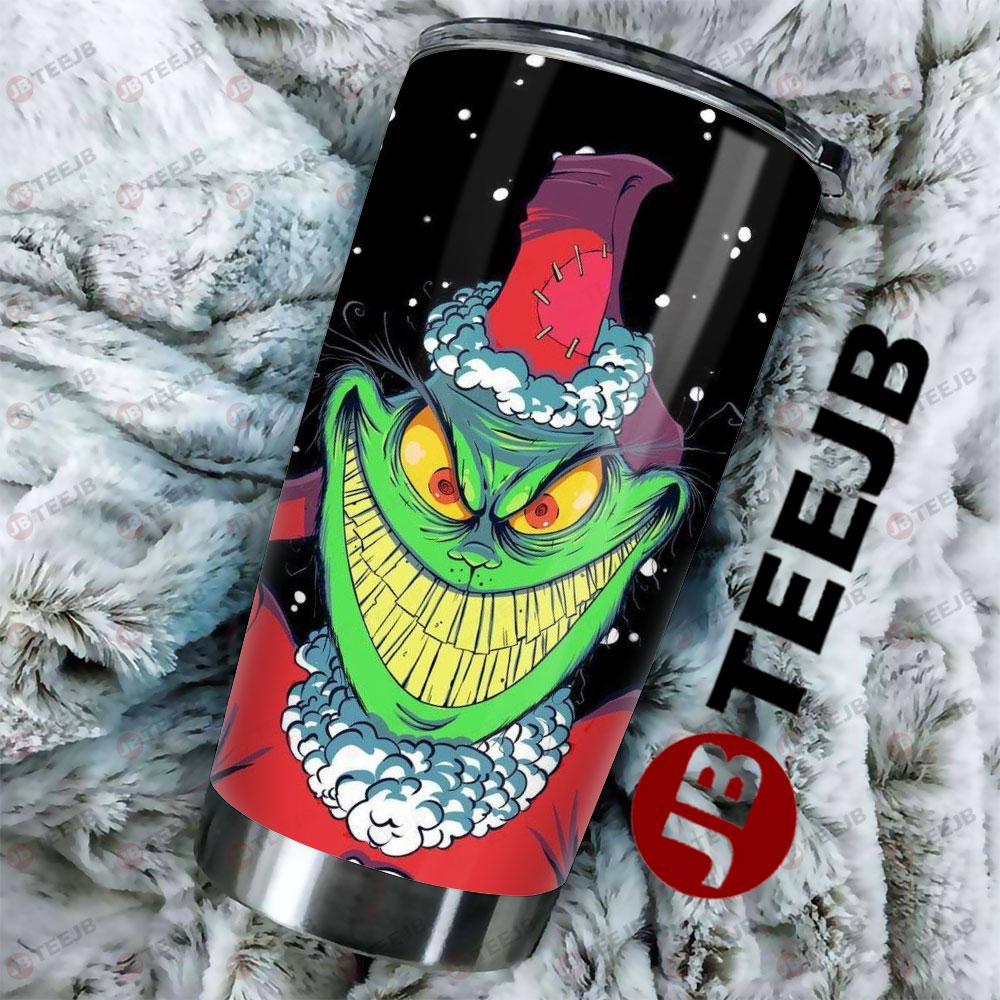 Scary Grinch Tumbler