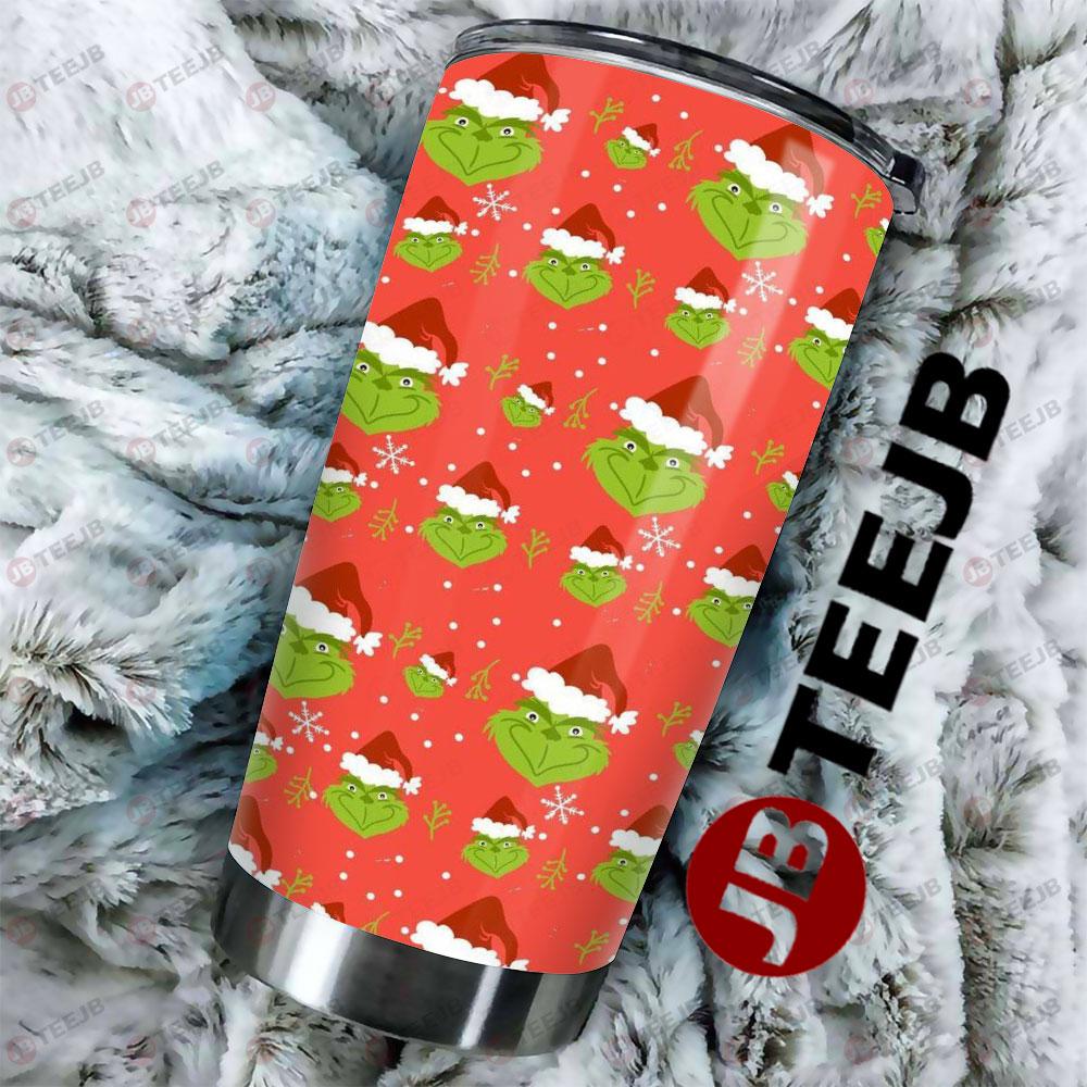 Snow And Grinch Tumbler