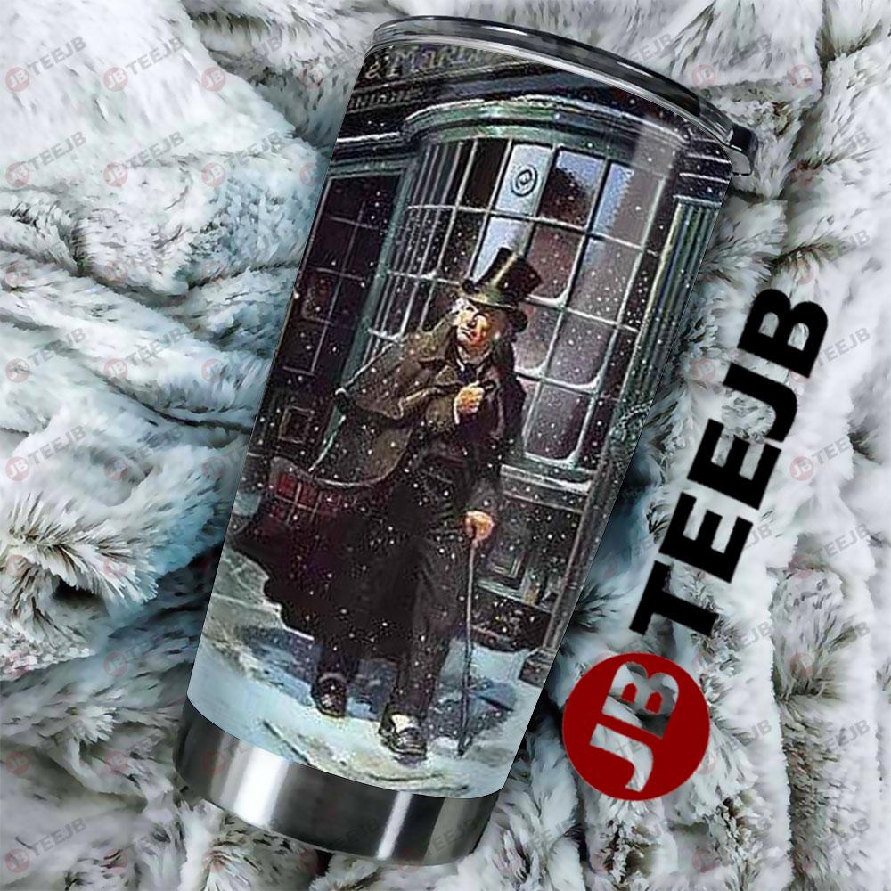 Snow Scrooge A Christmas Carol Tumbler