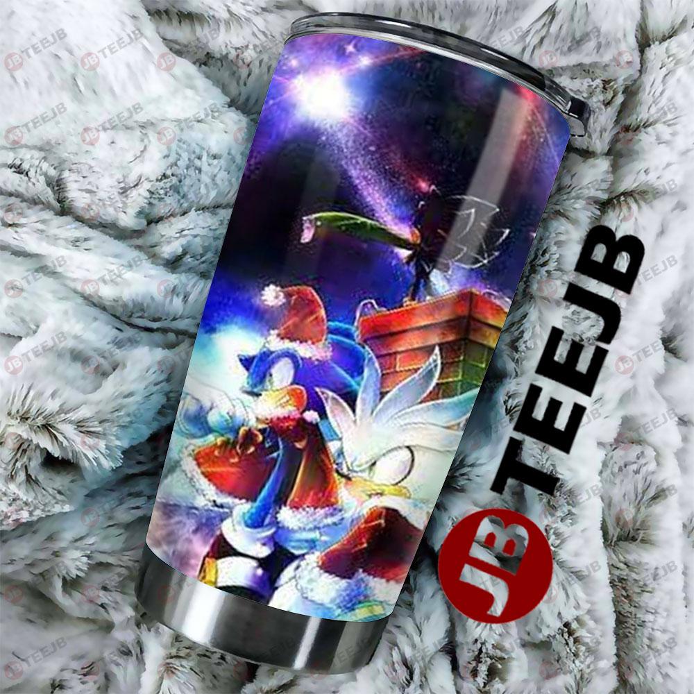 Sonic The Hedgehog Christmas 06 Tumbler