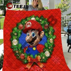 Super Mario Christmas 02 Quilt