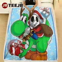 Super Mario Christmas 19 Blanket