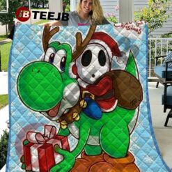 Super Mario Christmas 19 Quilt