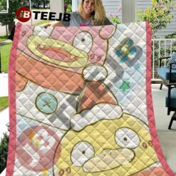 Sweet Pokémon Christmas 6 Quilt