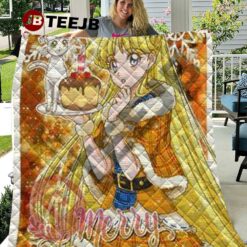 Sweet Sailor Moon Sexy Big Boob Hentai Christmas 3 Quilt