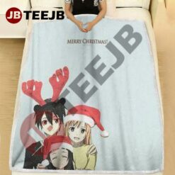 Sweet Sword Art Online Anime Christmas 09 Blanket