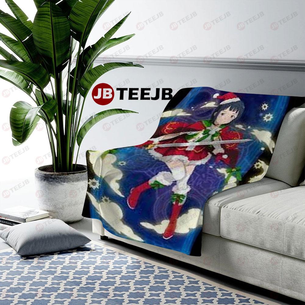 Sword Art Online Anime Sexy Big Boob Hentai Christmas 40 US Cozy Blanket