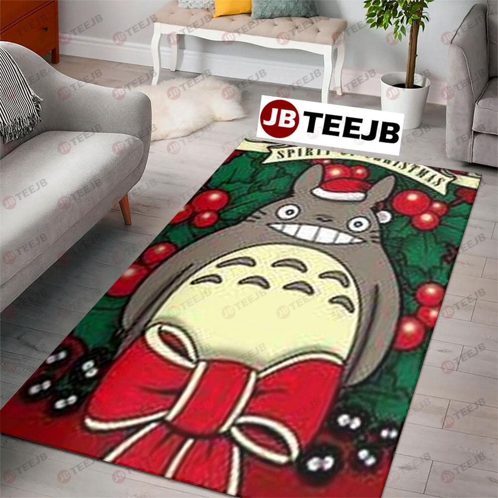 Totoro Ghibli Studio Christmas 02 Rug