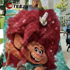 Trolls Holiday 42 Quilt