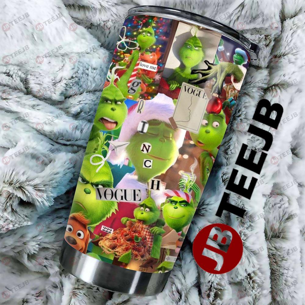 Vogue Grinch Tumbler