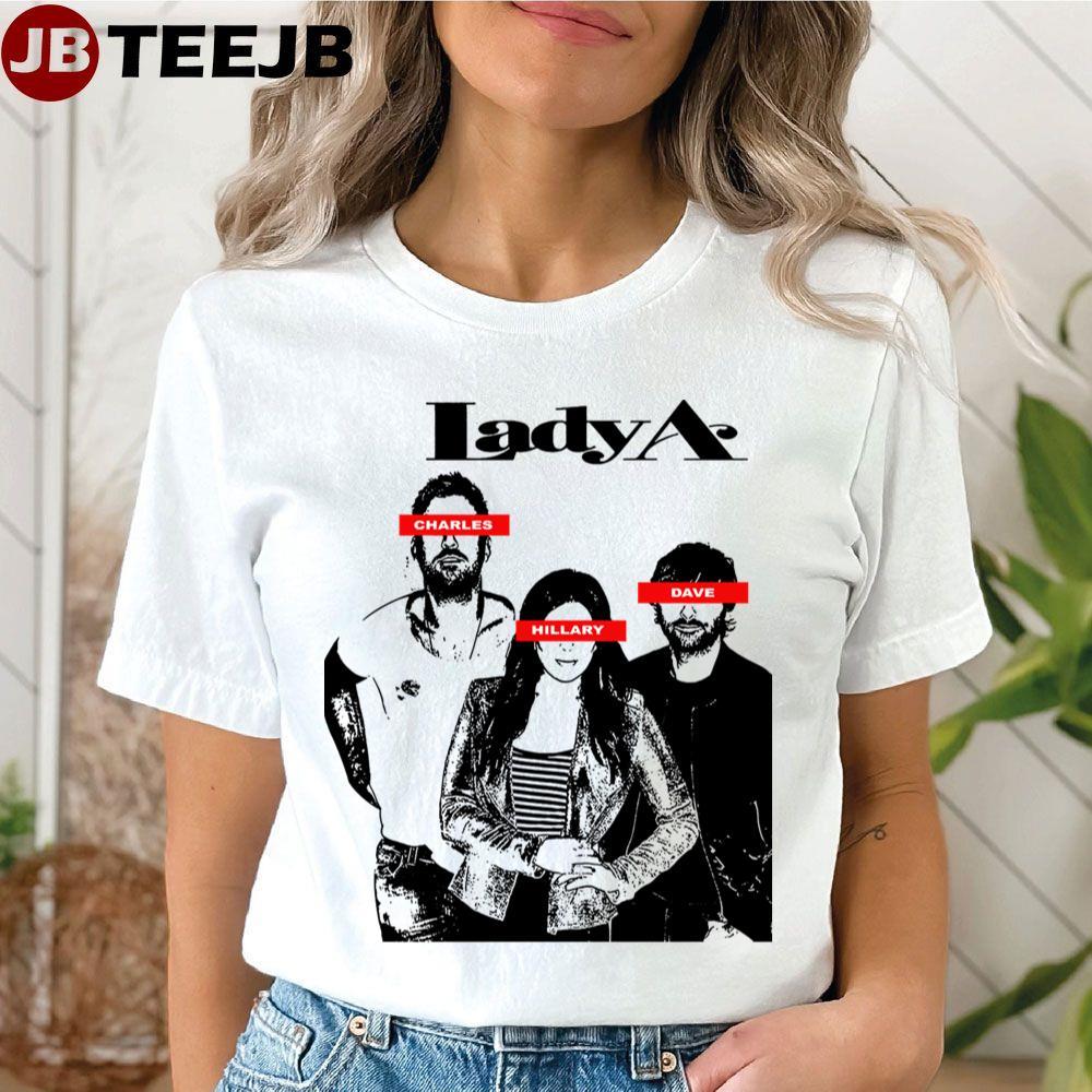 Black Style Lady Antebellum Band TeeJB Unisex T-Shirt