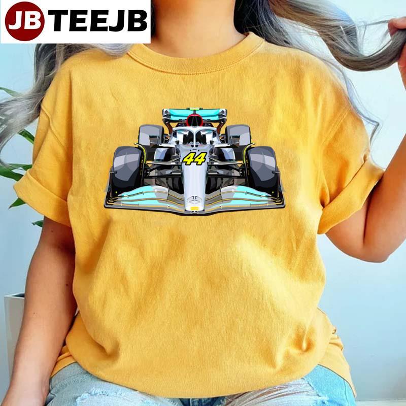 Car 44 Vector Art Lewis Hamilton TeeJB Unisex T-Shirt