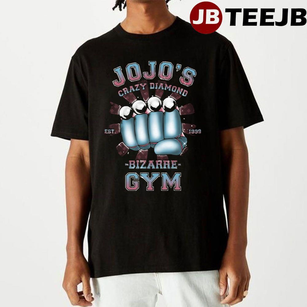 Crazy Diamond Gym Jojo’s Bizarre Adventure Manga TeeJB Unisex T-Shirt