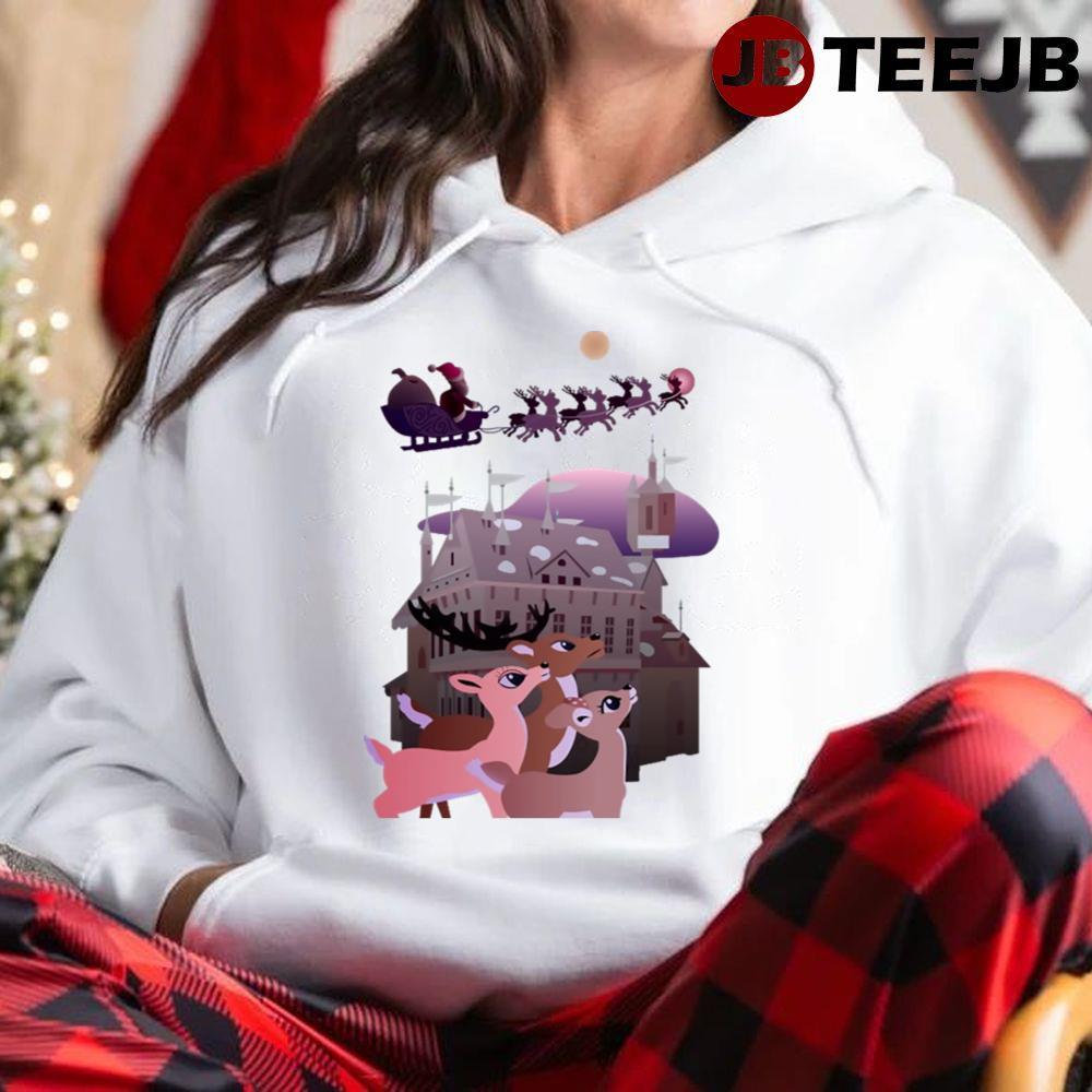 Good Ending Rudolph The Red Nosed Reindeer Christmas TeeJB Unisex Hoodie