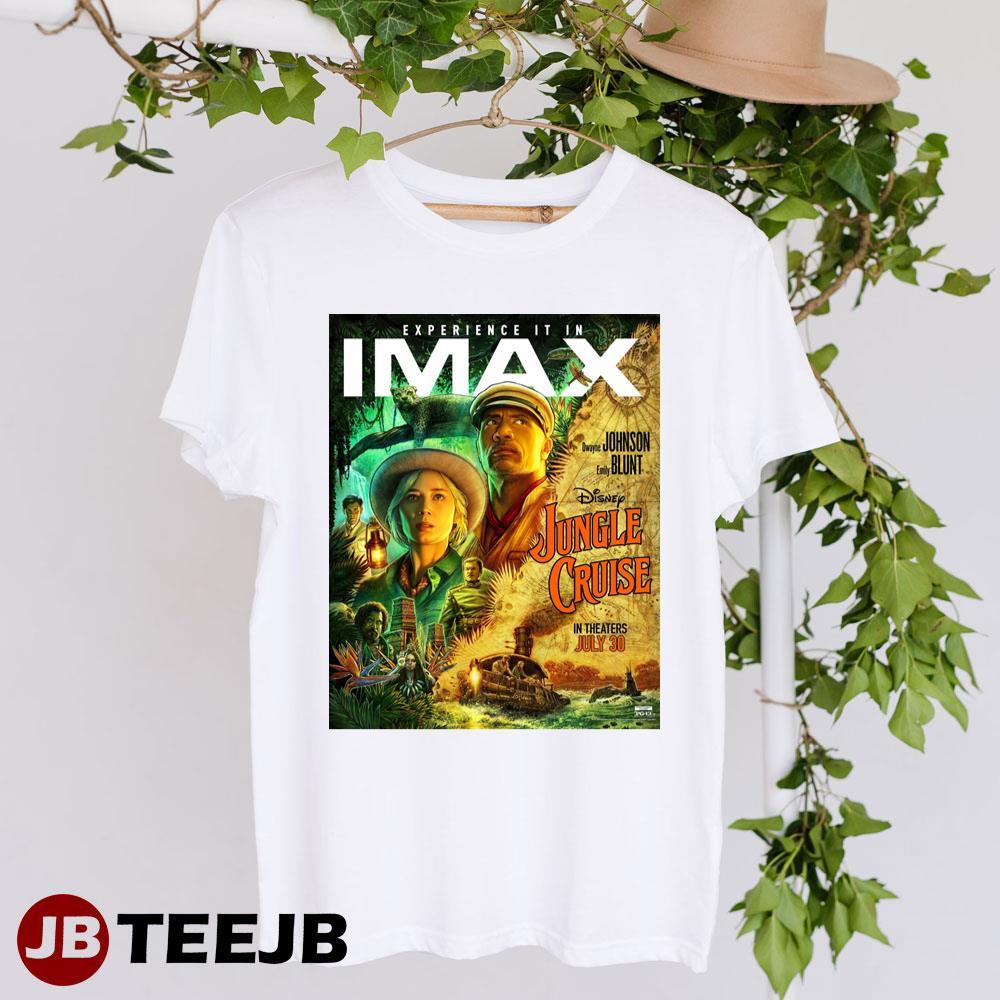 Jungle Cruise Dwayne Johnson Emily Blunt MovieArt TeeJB Unisex T-Shirt