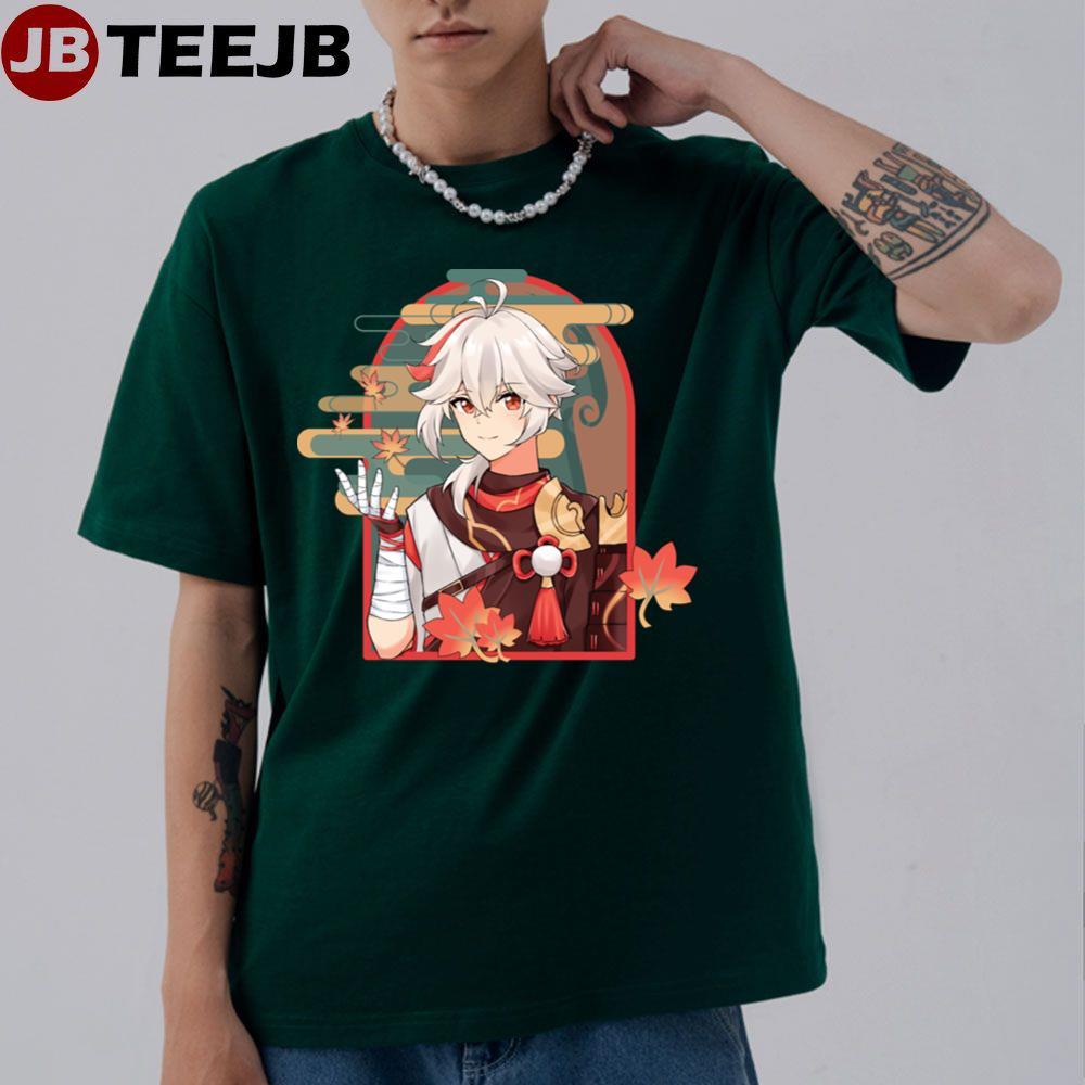 Kaedehara Kazuha Genshin Impact Anime Manga TeeJB Unisex T-Shirt