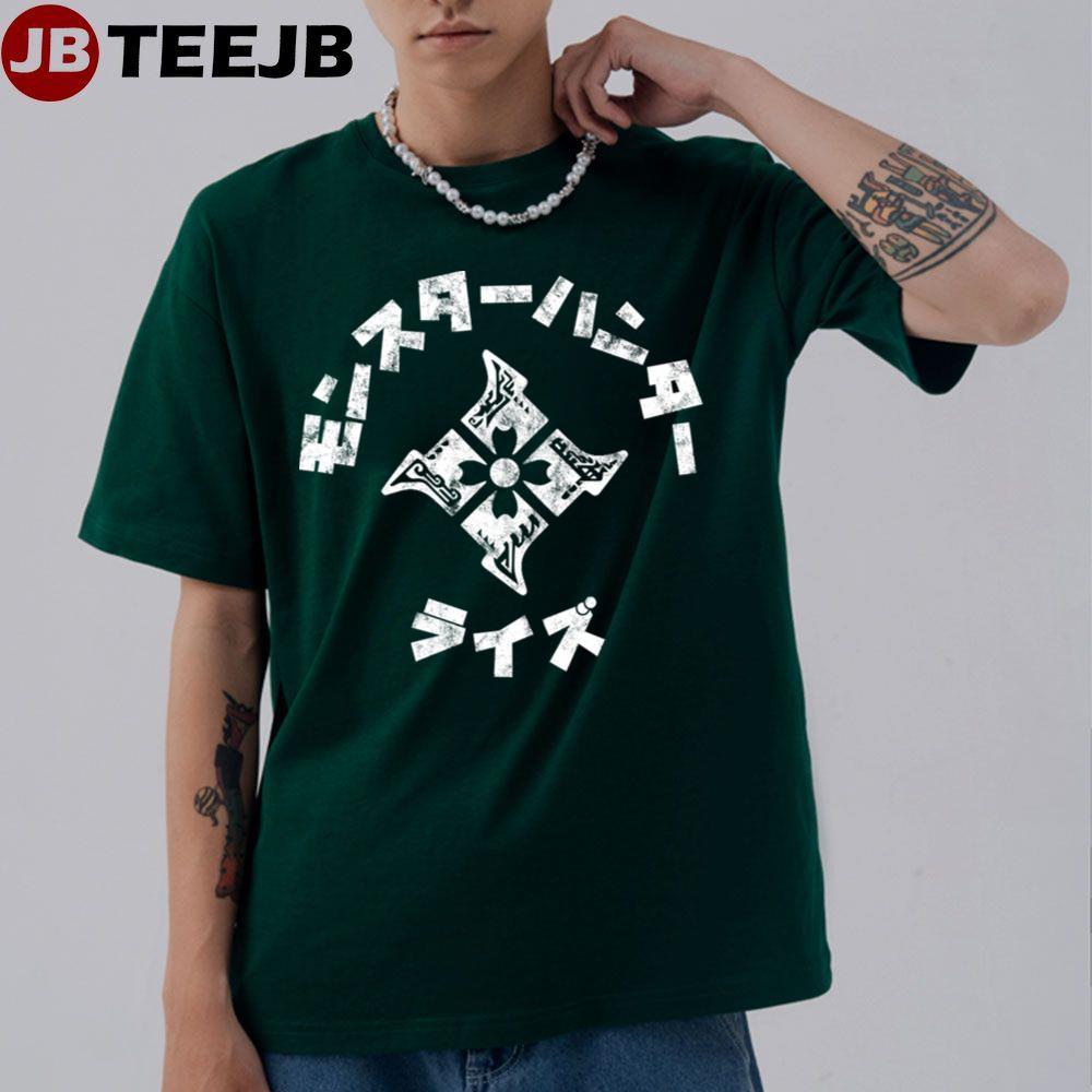 Kanji Monster Hunter Rise Anime Manga TeeJB Unisex T-Shirt