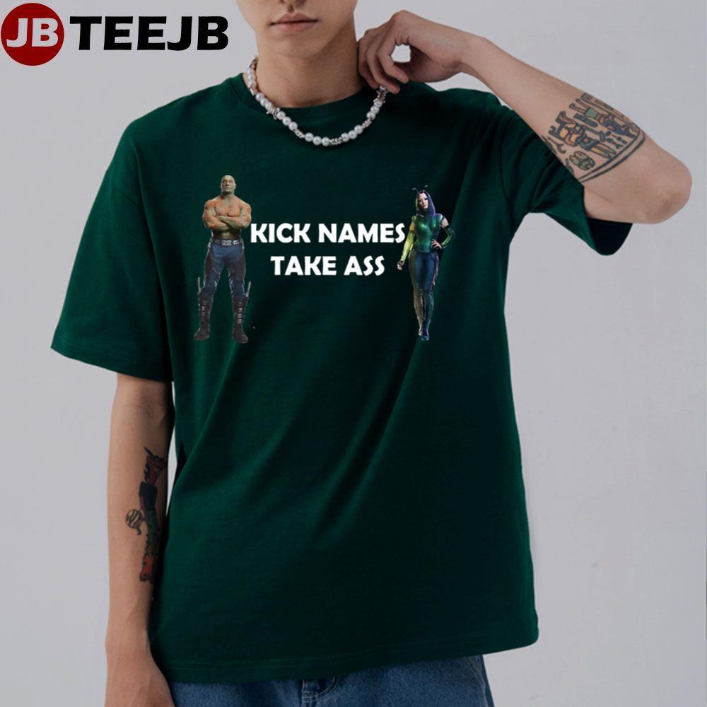 Kick Names Take Ass The Guardians Of The Galaxy Holiday Special TeeJB Unisex T-Shirt